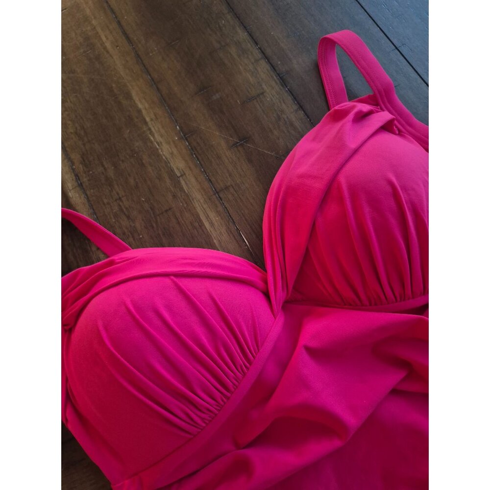 Lascana Womens Pink One-Piece Swimsuit S - Picture 5 of 5